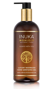 Inuka Gel de Mãos Sem Água (LUXURY WATERLESS HAND SANITIZING GEL) - 300ml